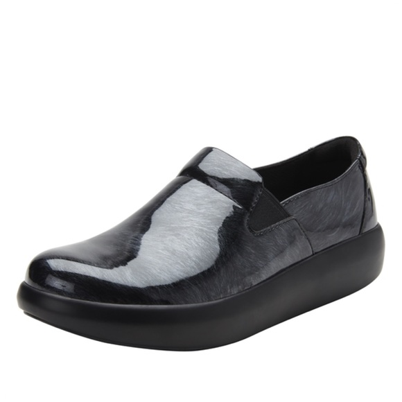 Alegria Elly Pewter Fields Comfort Loafer Clogs 38/8-8.5 Career Classic Comfy - Picture 16 of 16